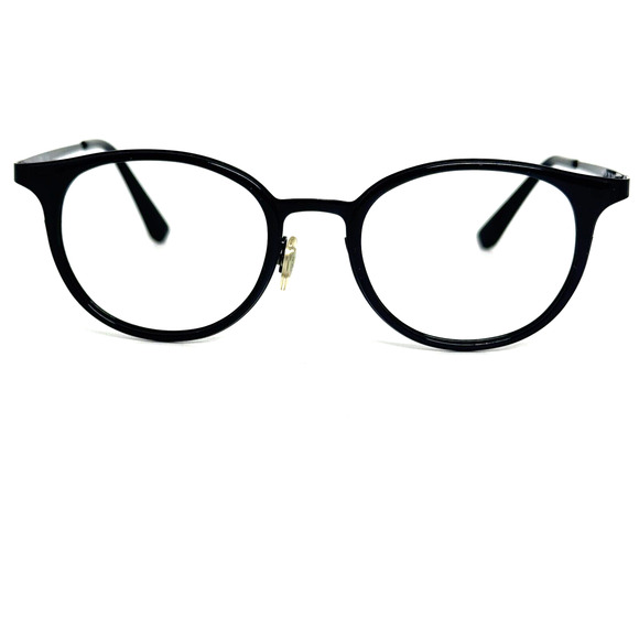 Ray Ban RB6372M 2509 Womens Shiny‎ Black Oval Eyeglasses Frames 50/19~145 H15584 main image 7